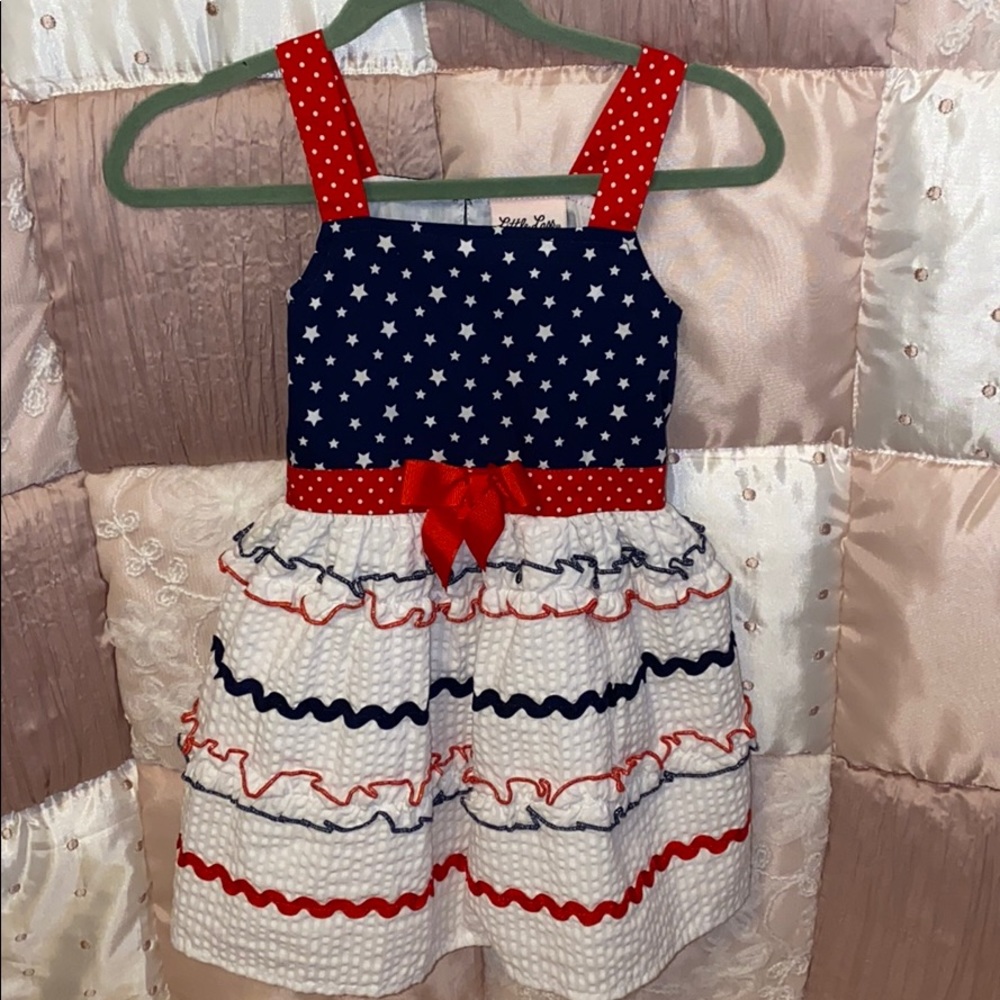 Little Las 🇺🇸Independence Day Toddler Dress 🇺🇸